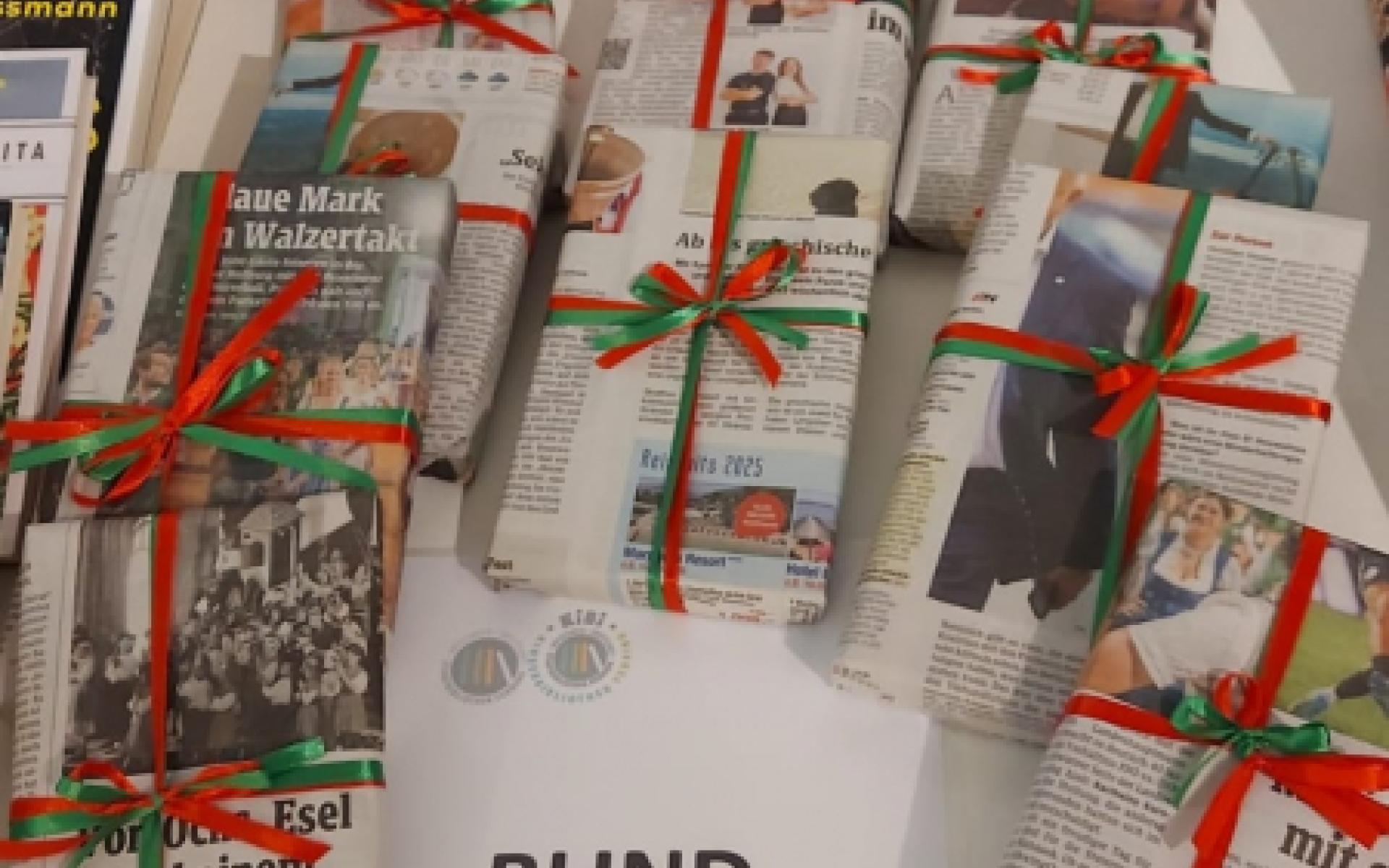 Blind date with a book in der Stadtbibliothek Fehring